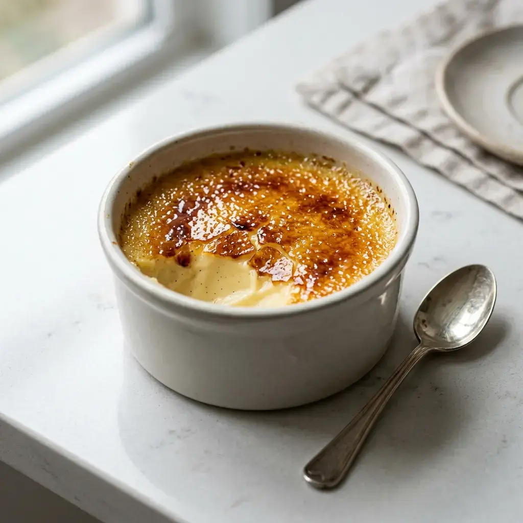 Fotografia dezertu k receptu Crème brûlée