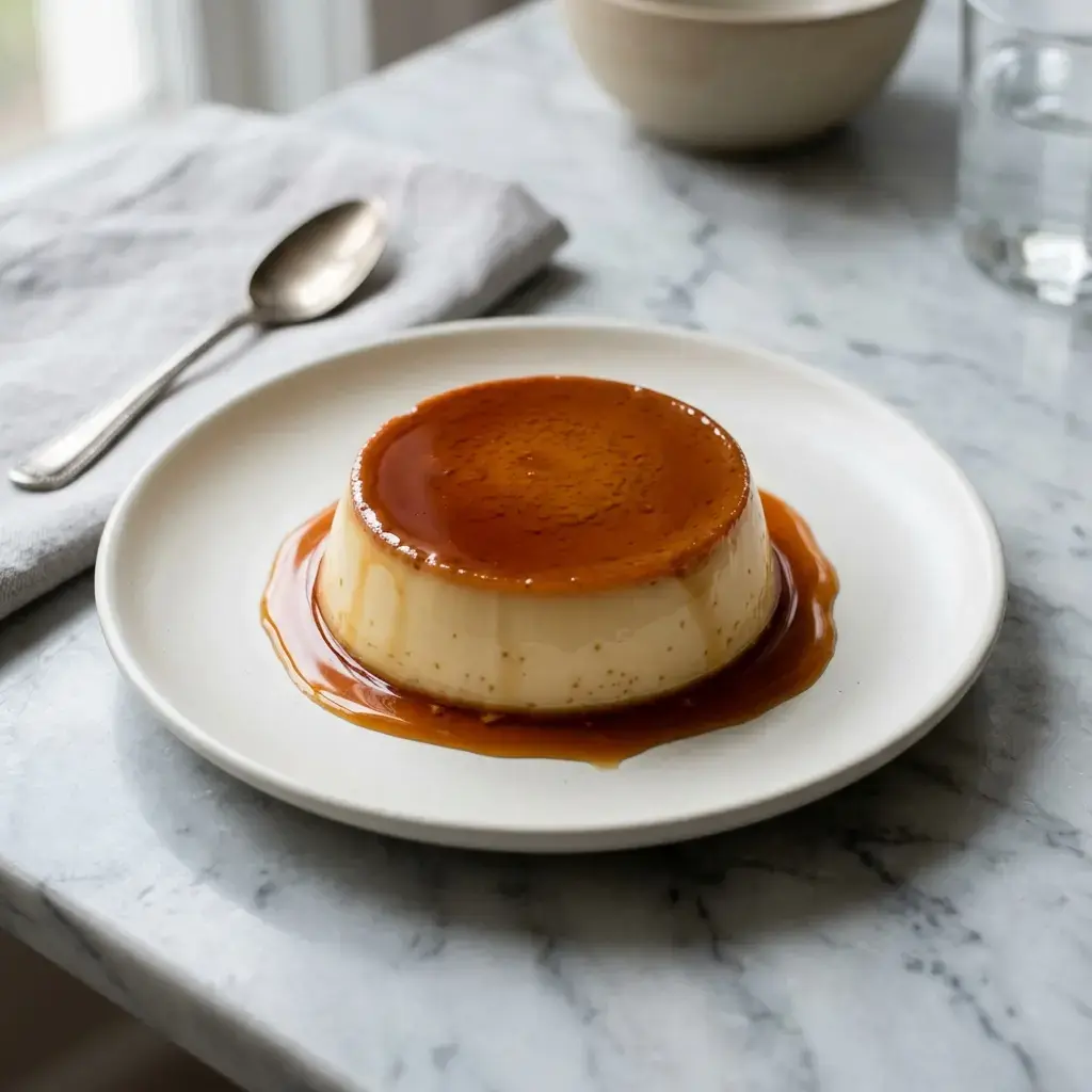 Fotografia hotového jedla k receptu Crème caramel