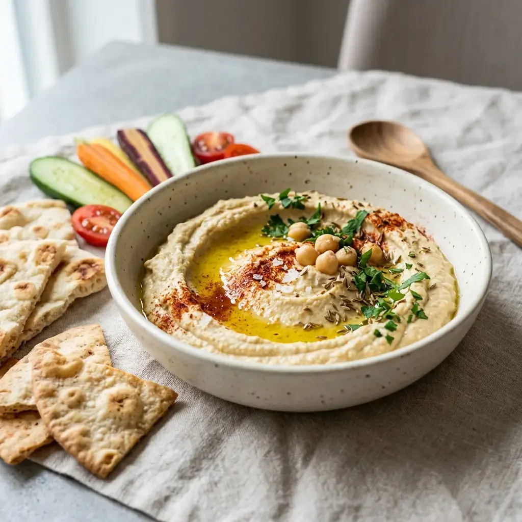 Fotografia omáčky alebo prílohy k receptu Domáci hummus