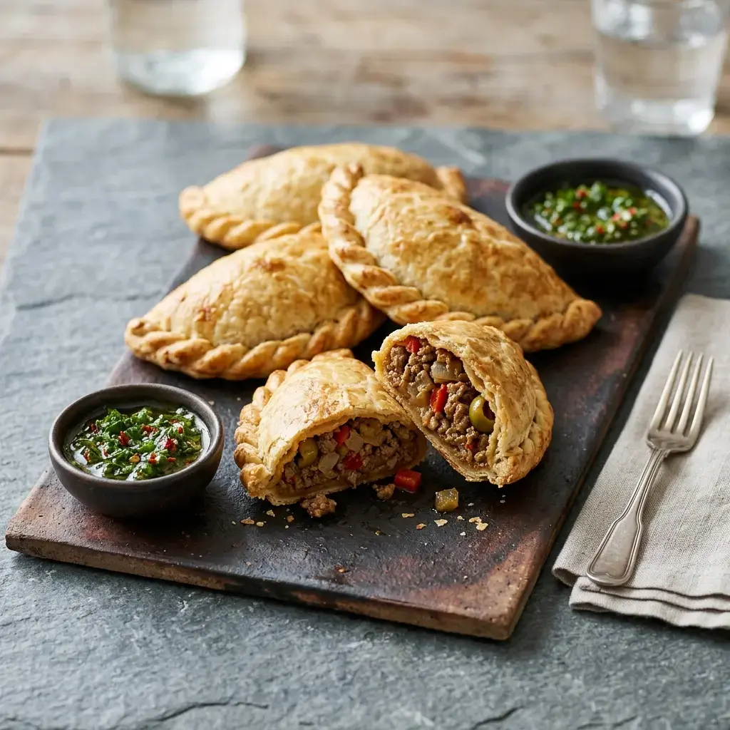 Fotografia hotového jedla k receptu Empanadas s hovädzím mäsom