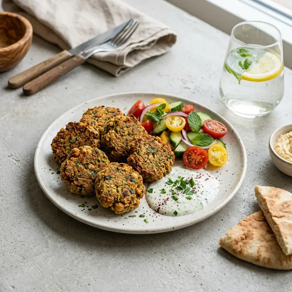 Fotografia hotového jedla k receptu Falafel v rúre
