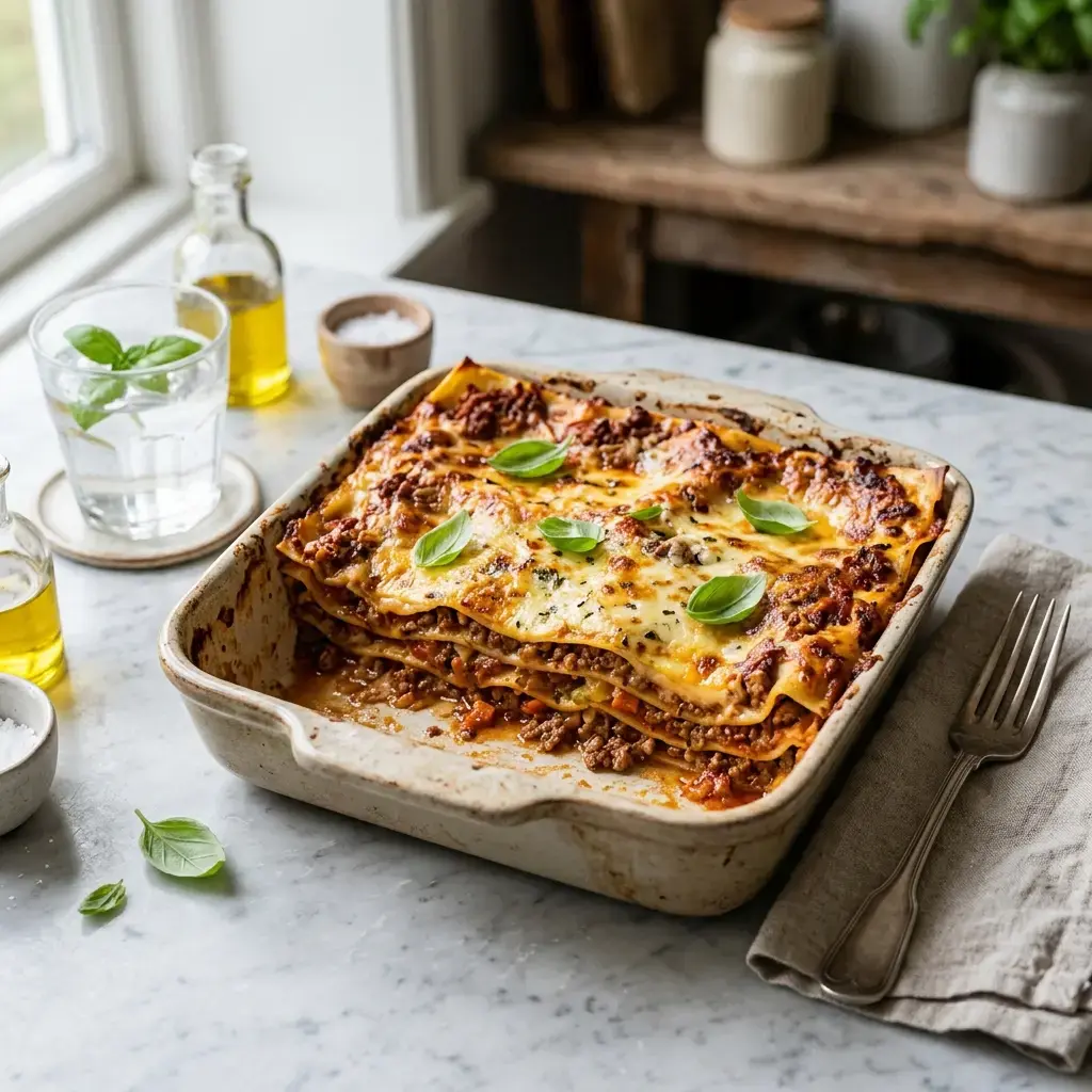 Fotografia hotového jedla k receptu Klasické lasagne