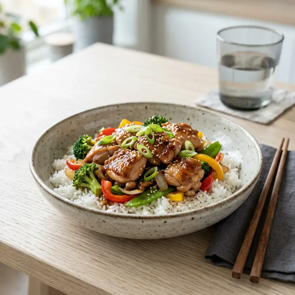 Fotografia hotového jedla k receptu Kura teriyaki