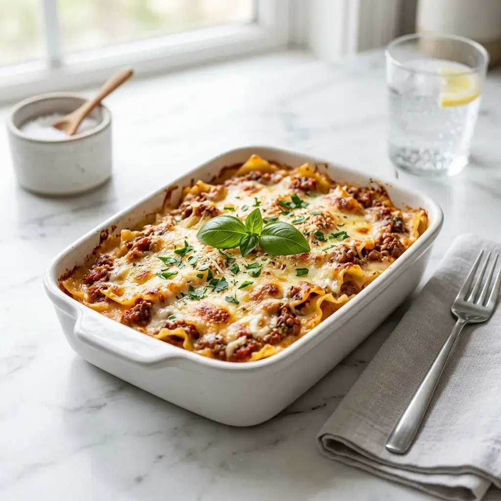 Fotografia hotového jedla k receptu Lasagnette