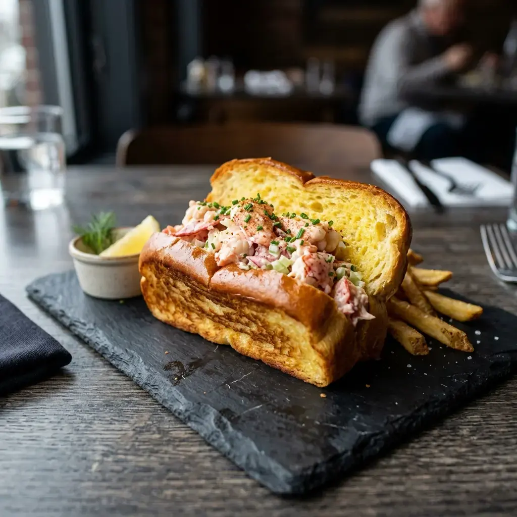 Fotografia hotového jedla k receptu Lobster roll