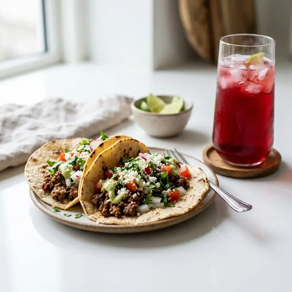 Fotografia hotového jedla k receptu Mexické tacos