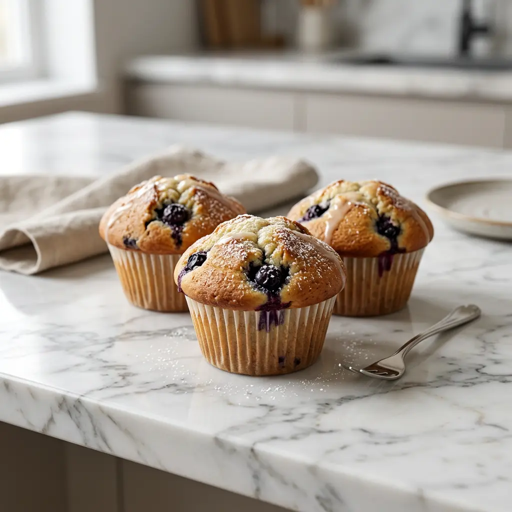 Fotografia hotového receptu Muffiny z teplovzdušnej fritézy z teplovzdušnej fritézy