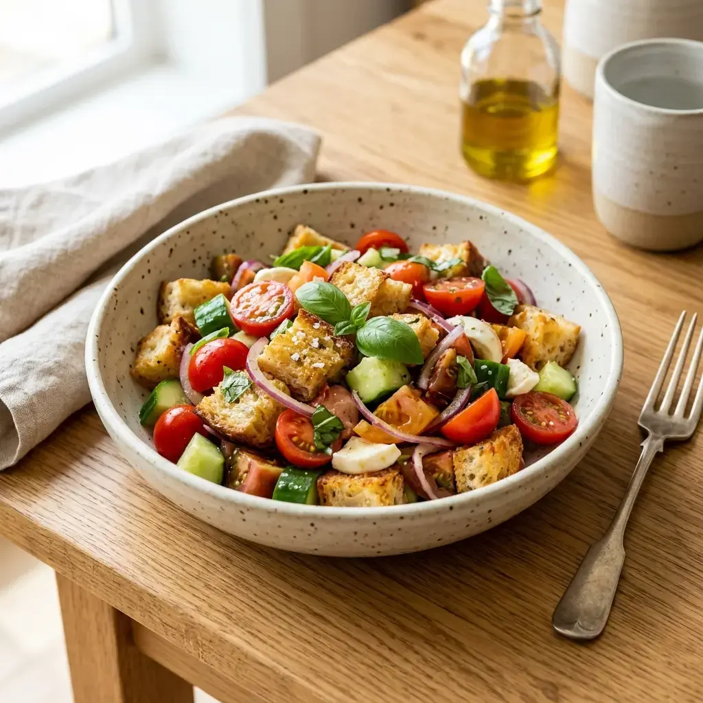 Fotografia hotového jedla k receptu Panzanella