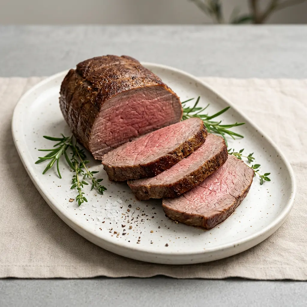 Fotografia hotového receptu Pečený hovädzí tri-tip z teplovzdušnej fritézy z teplovzdušnej fritézy
