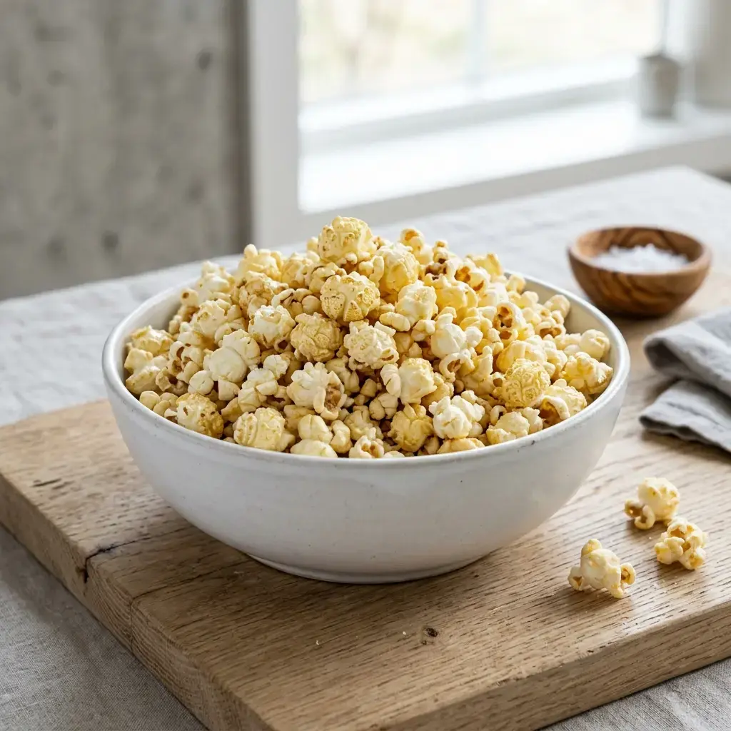 Fotografia hotového jedla k receptu Popcorn