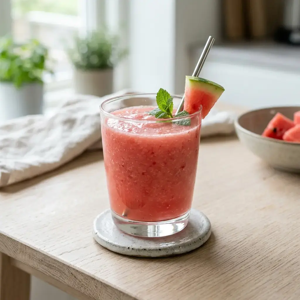 Fotografia nápoja k receptu Smoothie z vodného melónu