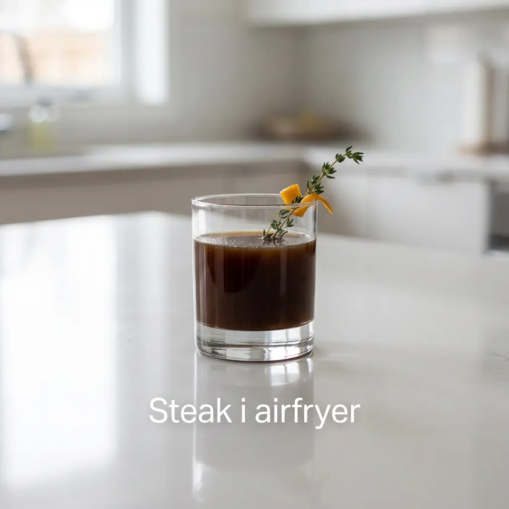Fotografia hotového receptu Steak z teplovzdušnej fritézy z teplovzdušnej fritézy