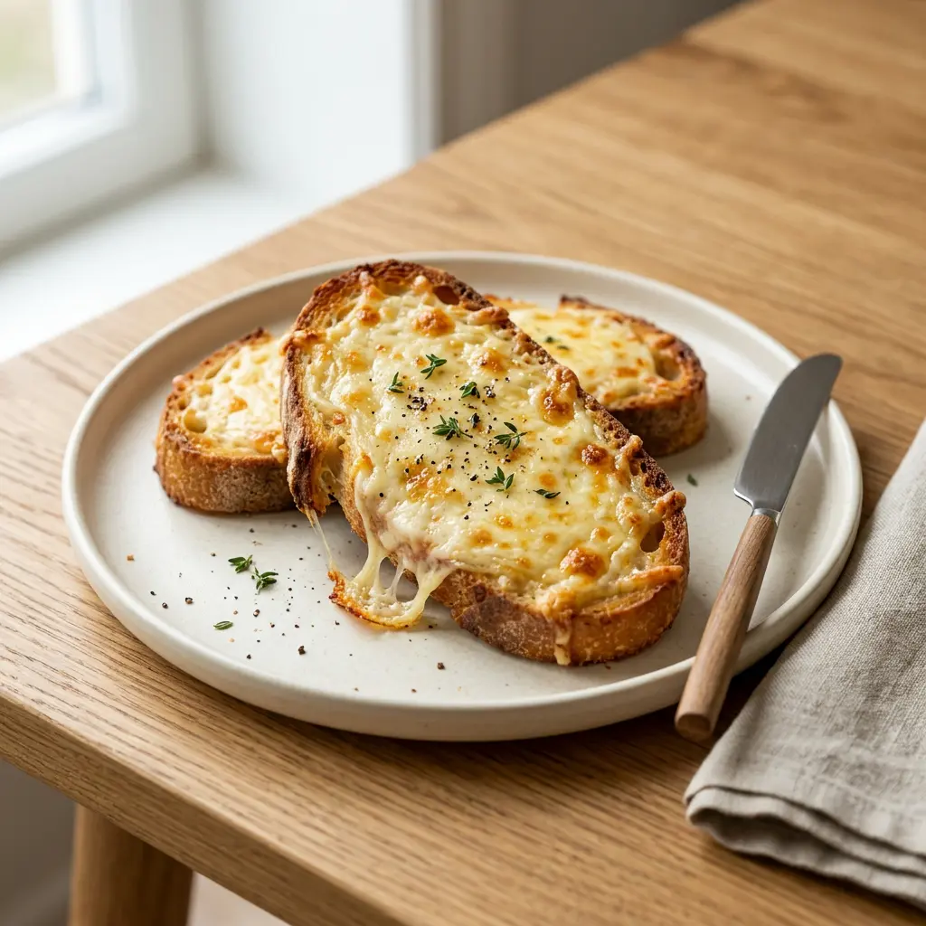 Fotografia hotového receptu Syrové toasty z teplovzdušnej fritézy z teplovzdušnej fritézy