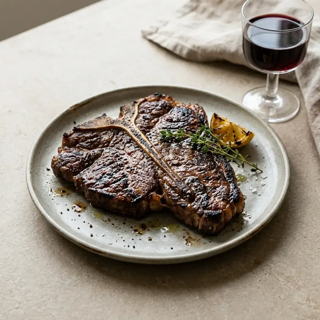 Fotografia hotového jedla k receptu T-bone steak na grile