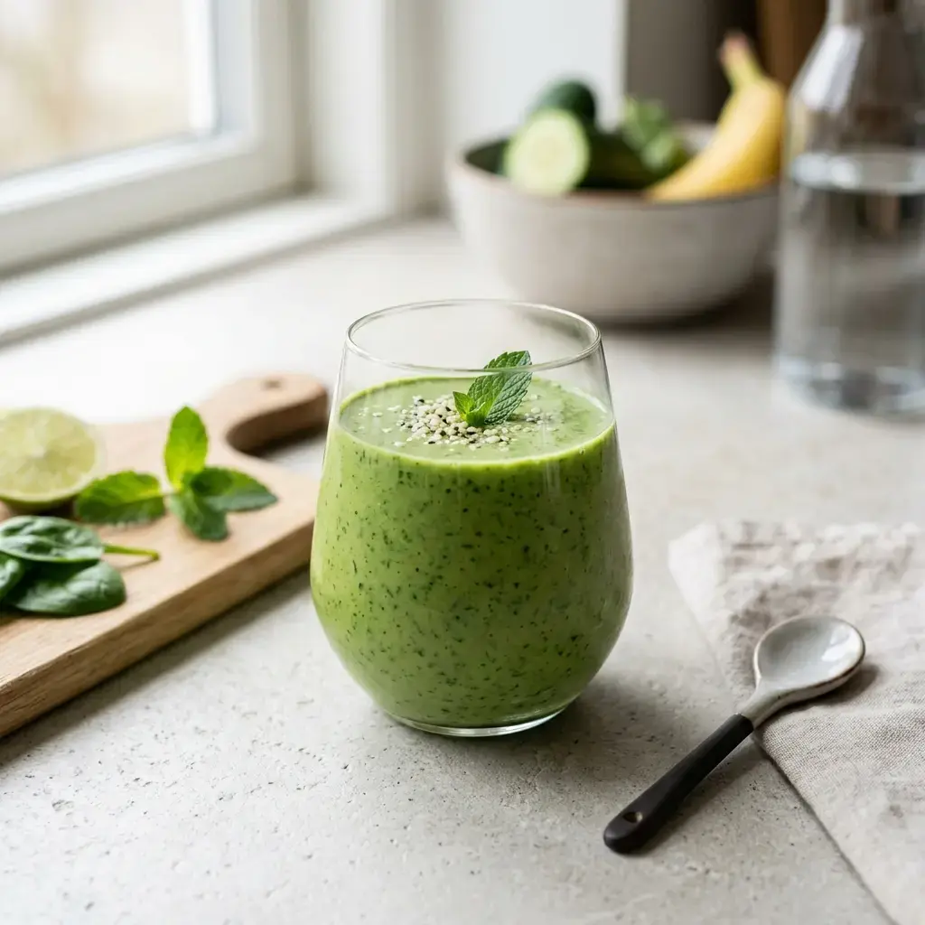 Fotografia nápoja k receptu Zelené smoothie