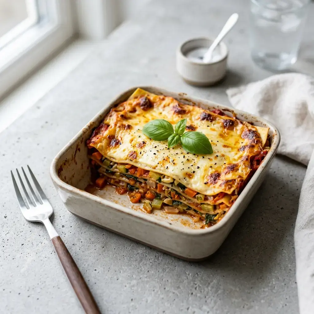 Fotografia hotového jedla k receptu Zeleninové lasagne